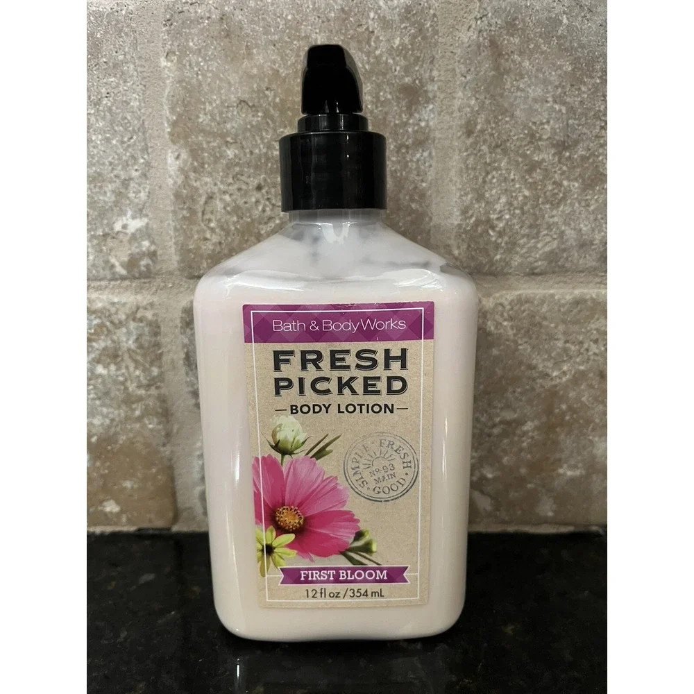 Rare Bath & Body Works Fresh Picked First Bloom Body Lotion 12‎ fl. Oz NEW